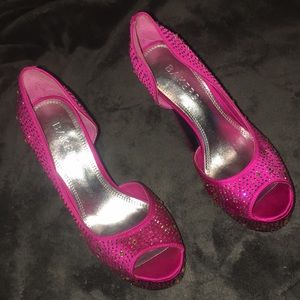 Baker pink heels